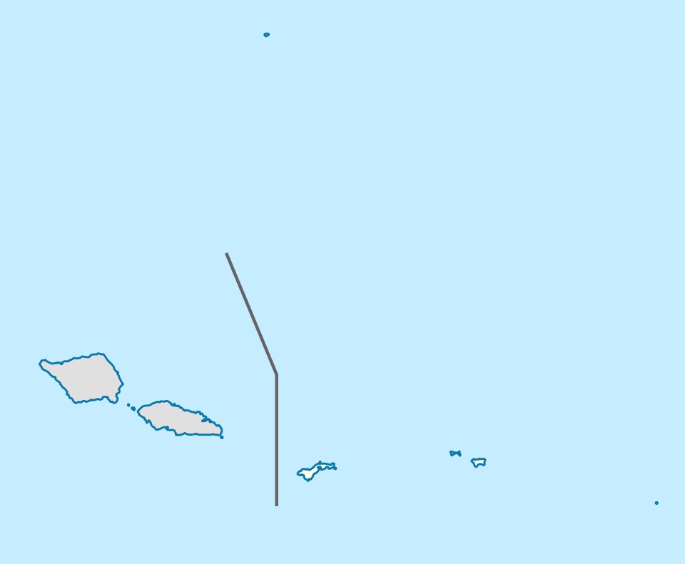 Map of American Samoa