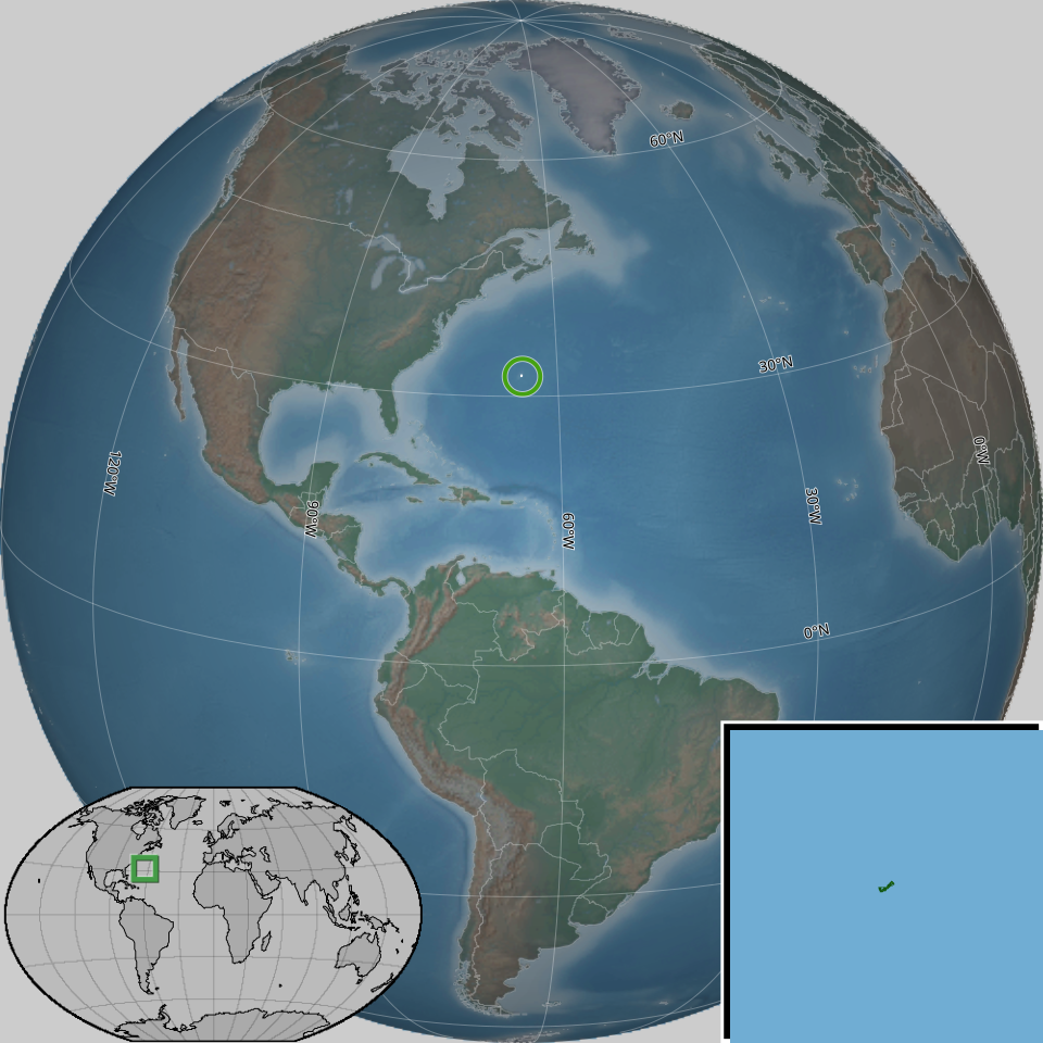 Map of Bermuda
