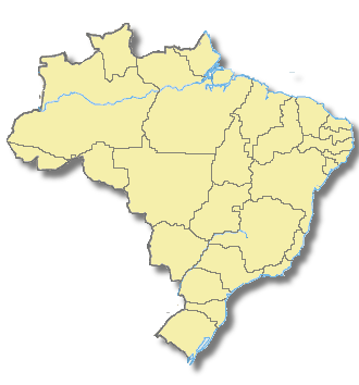 Map of Brazil