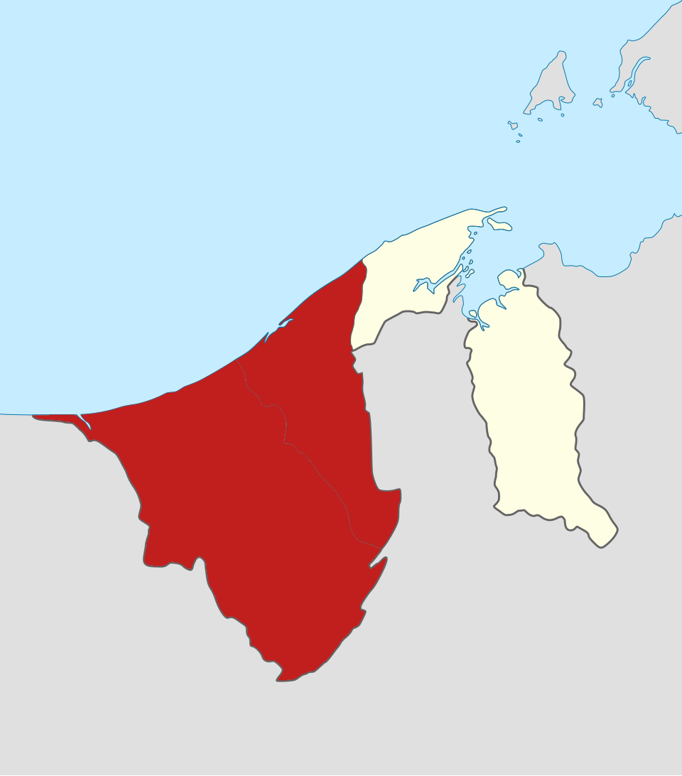 Map of Brunei