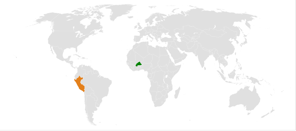 Map of Burkina Faso
