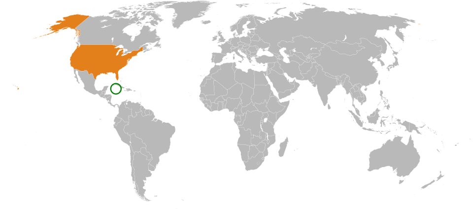 Map of Cayman Islands
