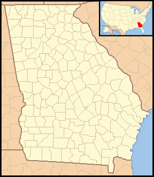 Map of Georgia