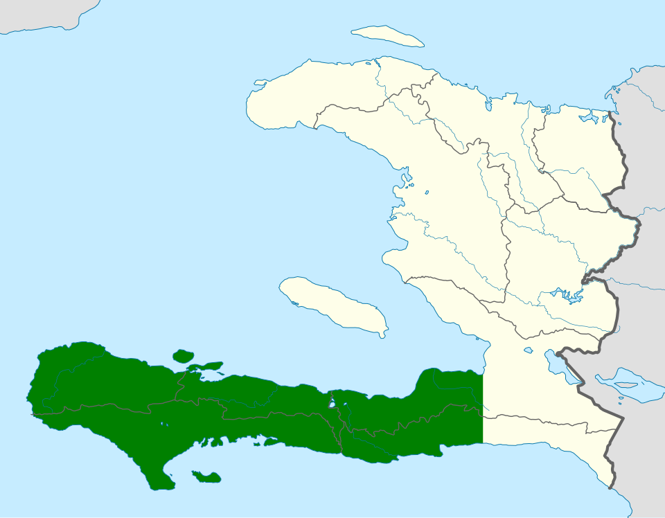 Map of Haiti