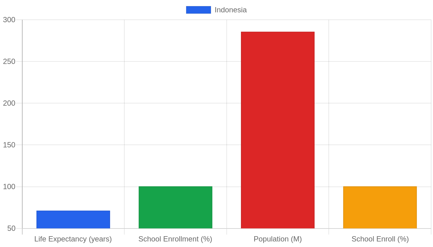 Indonesia — Quality of Life Indicators