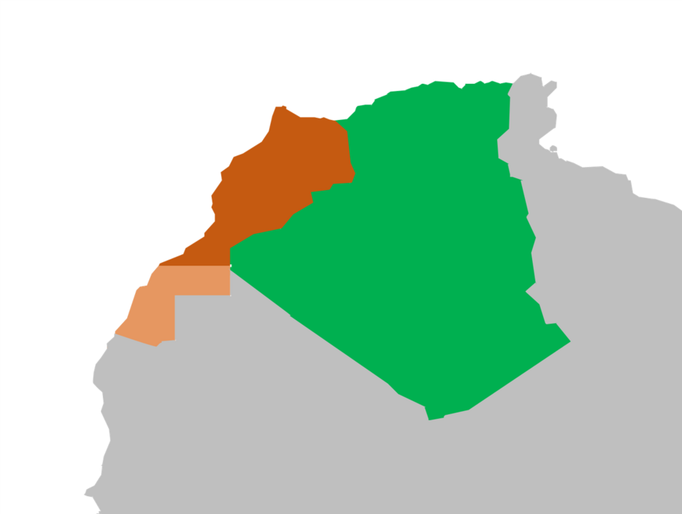 Map of Morocco