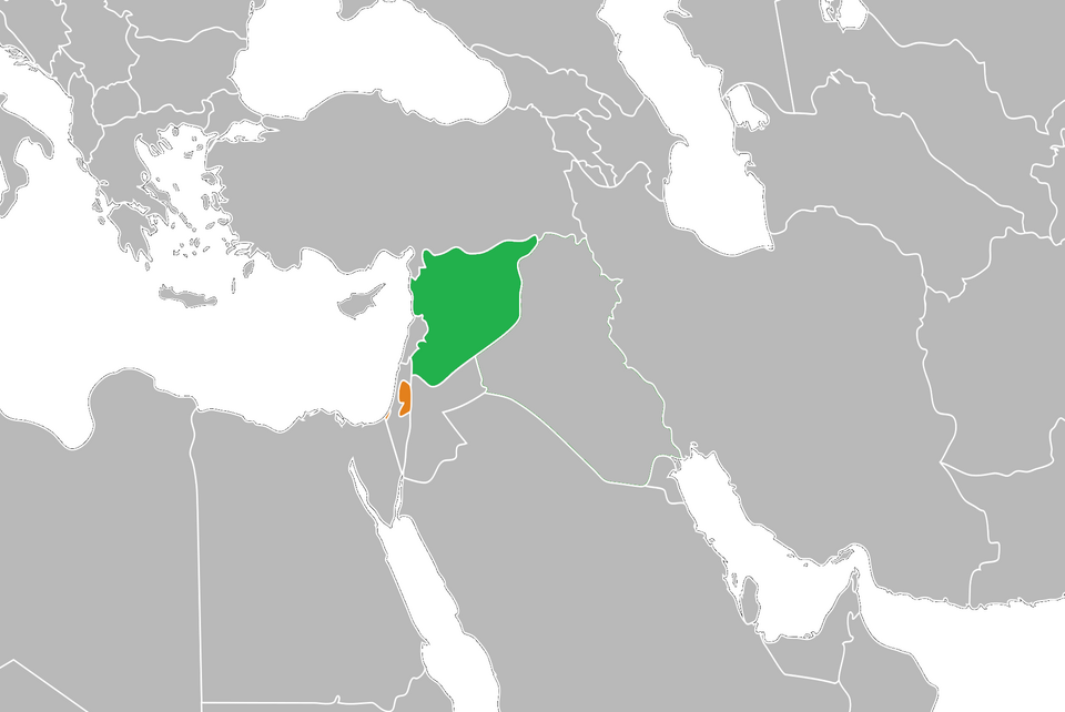 Map of Palestine