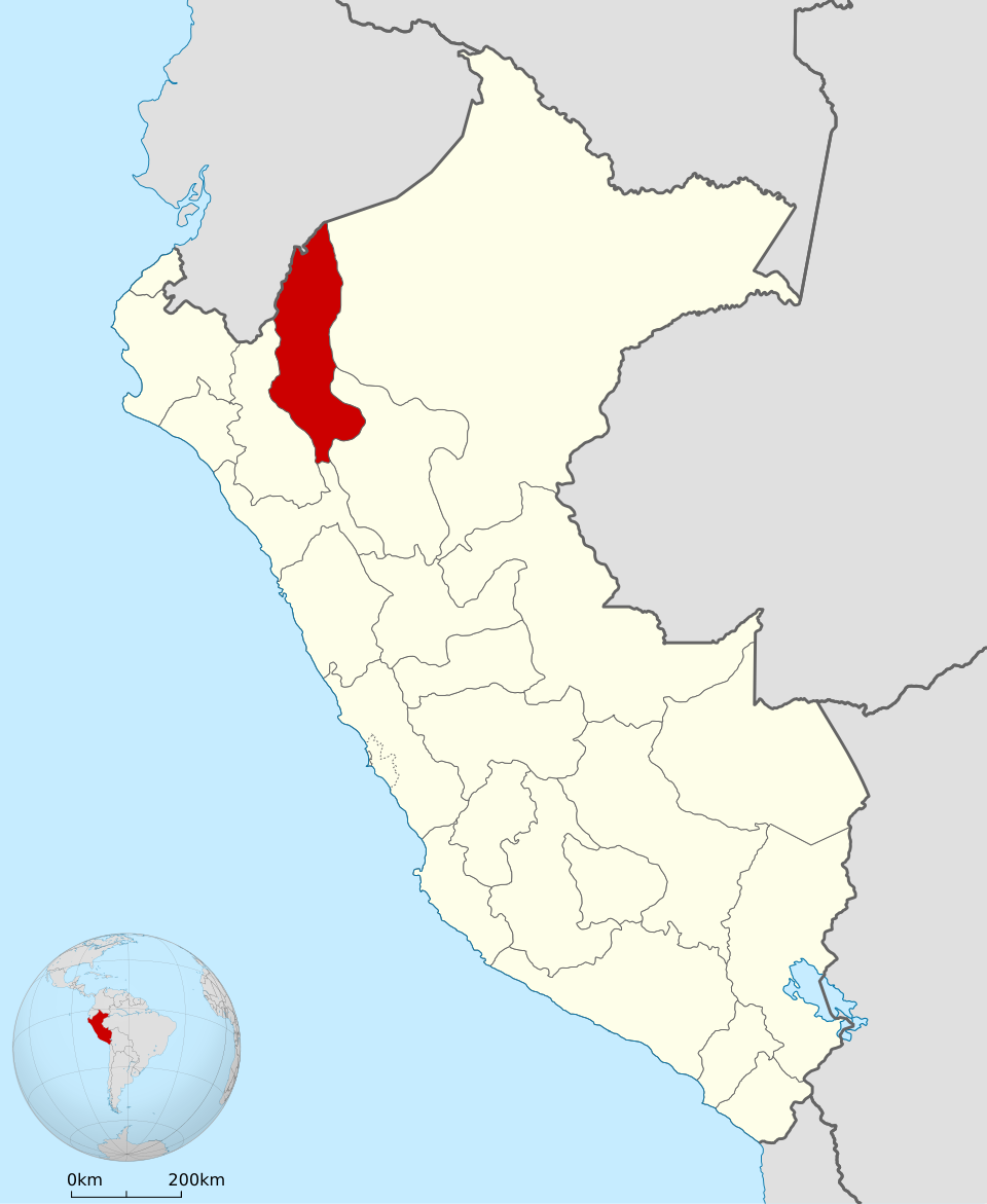 Map of Peru