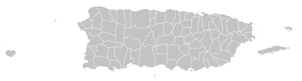 Map of Puerto Rico Us)
