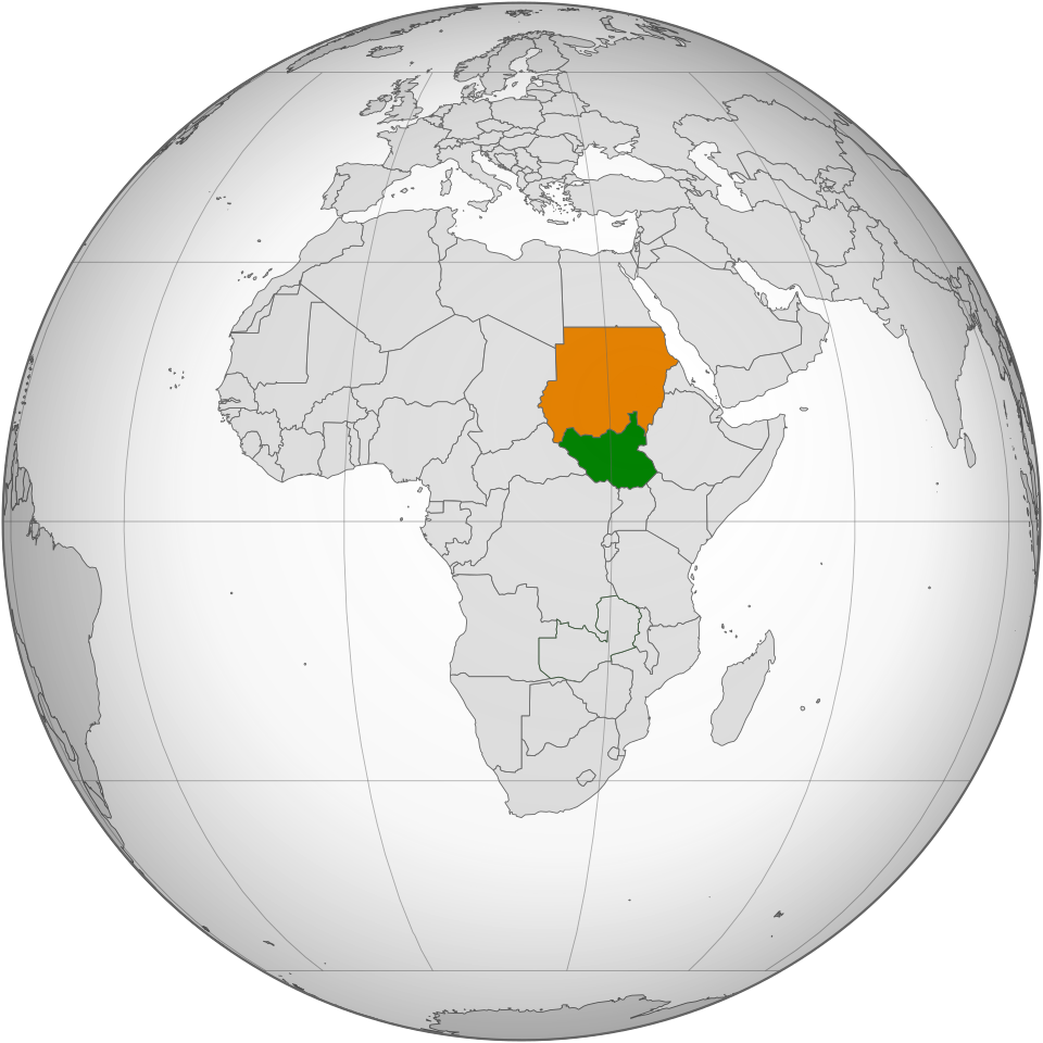 Map of South Sudan