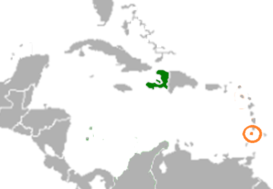 Map of St Vincent And The Grenadines