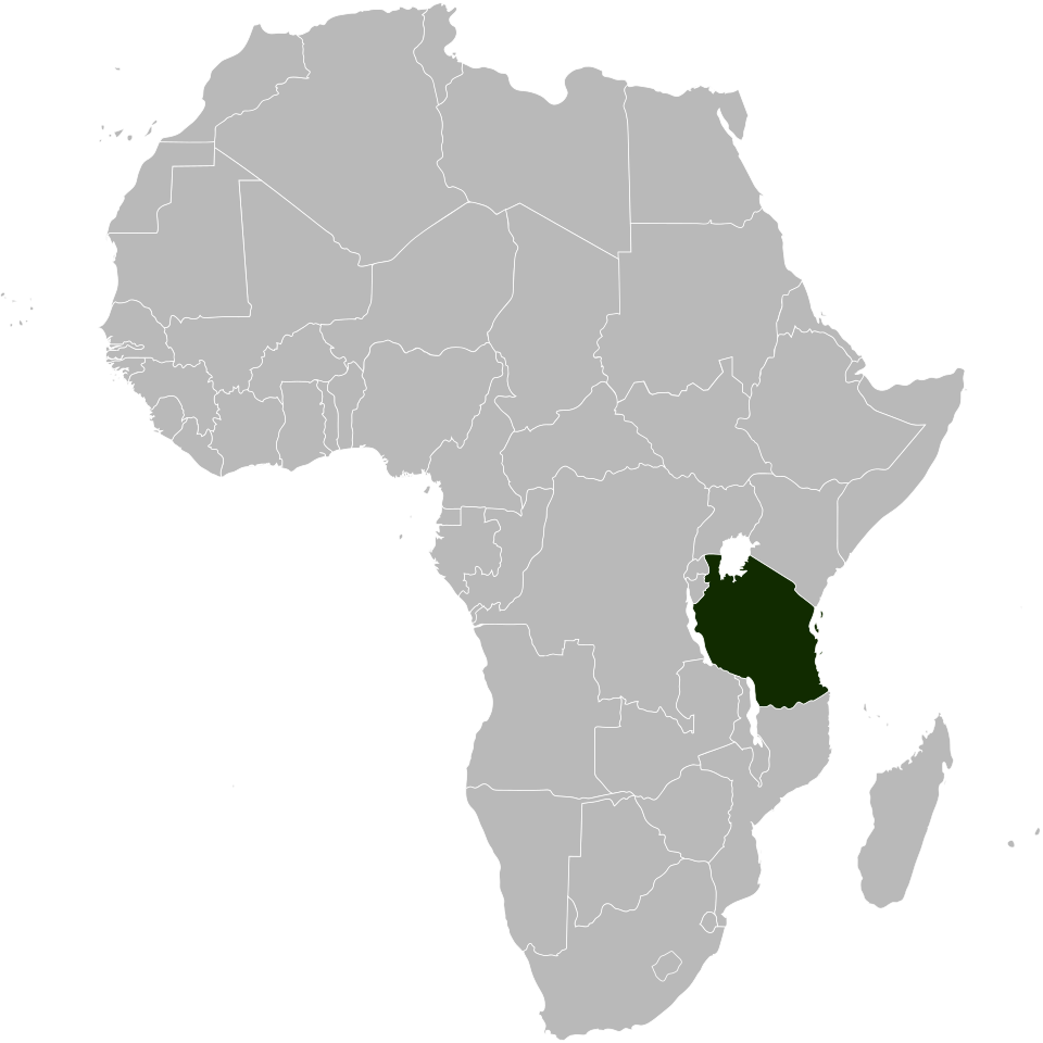Map of Tanzania