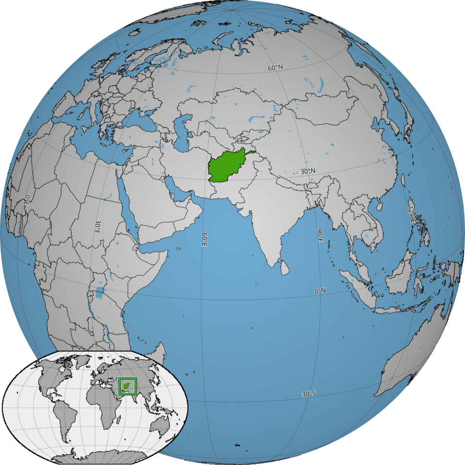 Map of Afghanistan