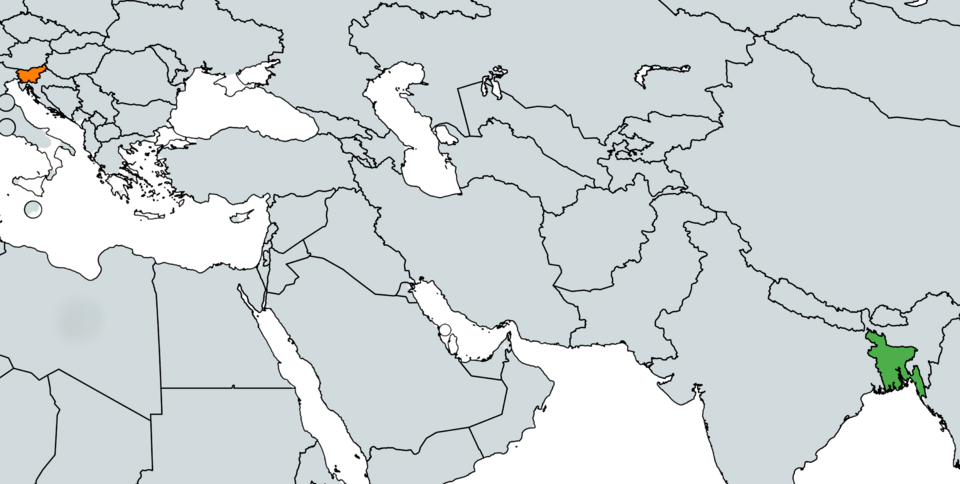 Map of Bangladesh