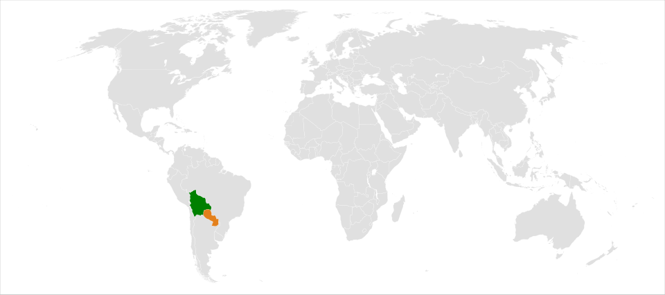 Map of Bolivia