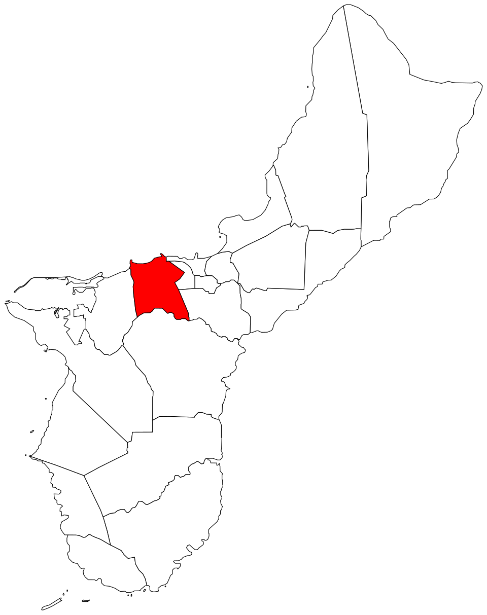 Map of Guam