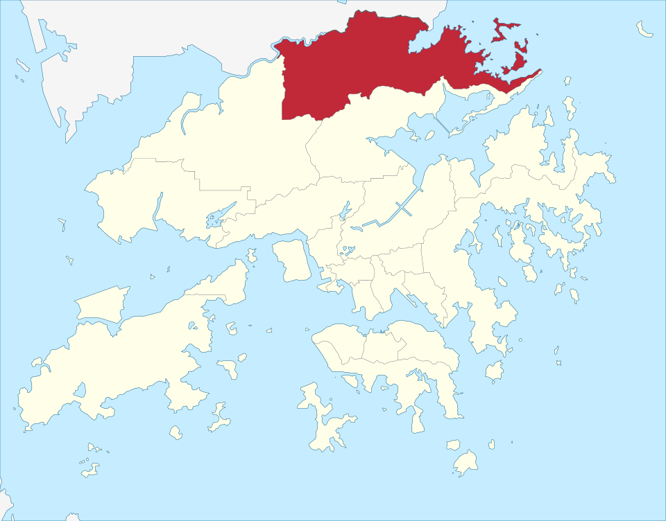Map of Hong Kong