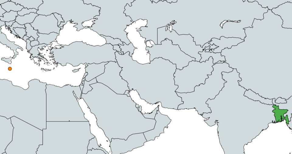 Map of Malta