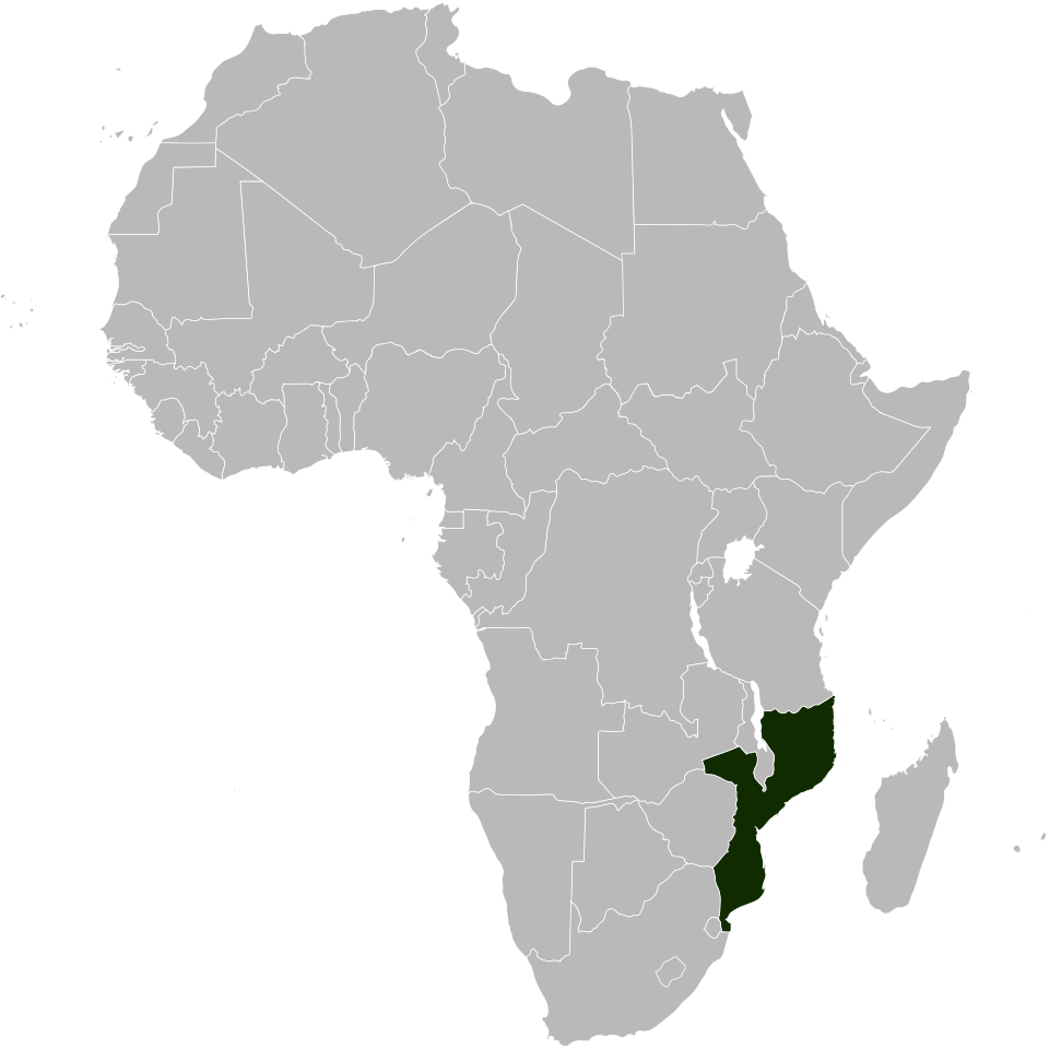 Map of Mozambique