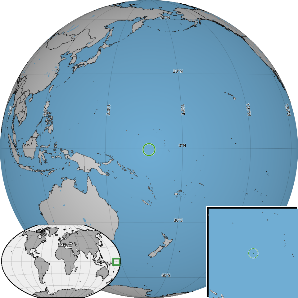 Map of Nauru