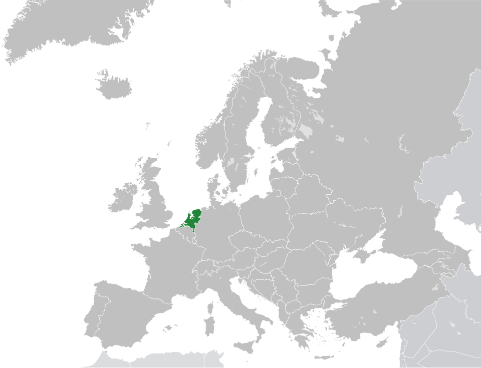 Map of Netherlands