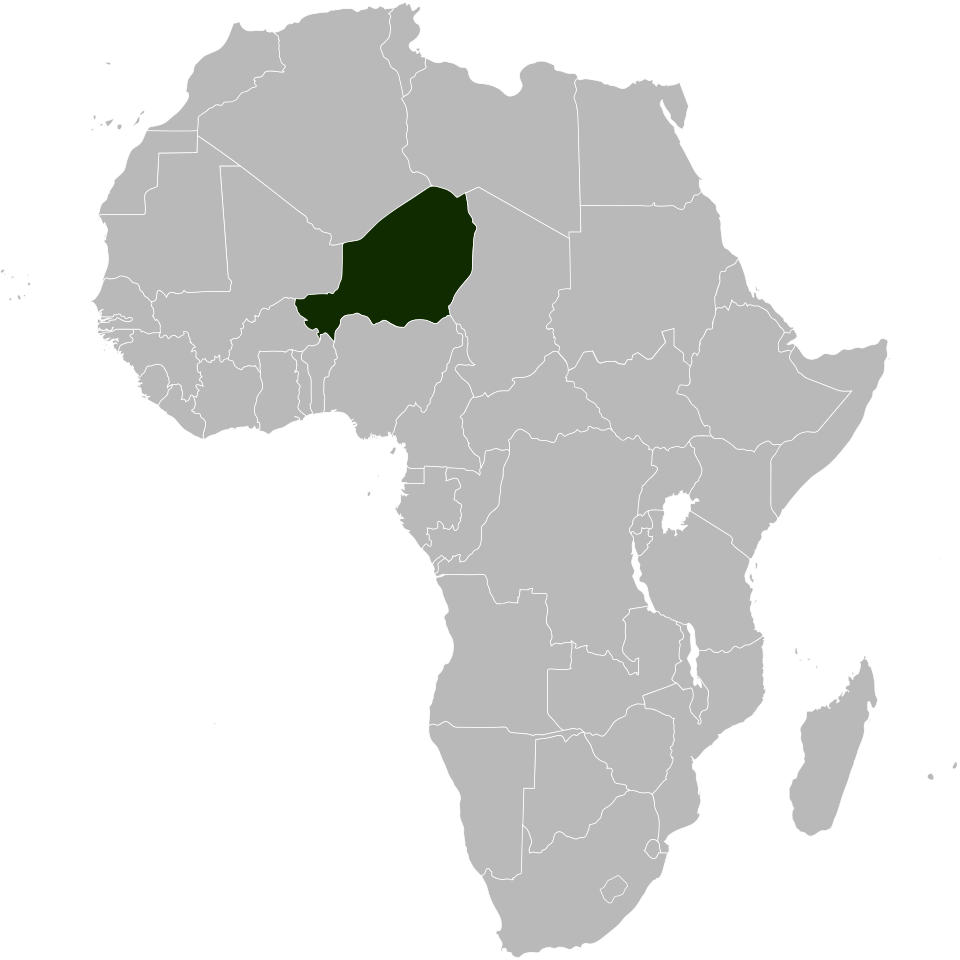 Map of Niger
