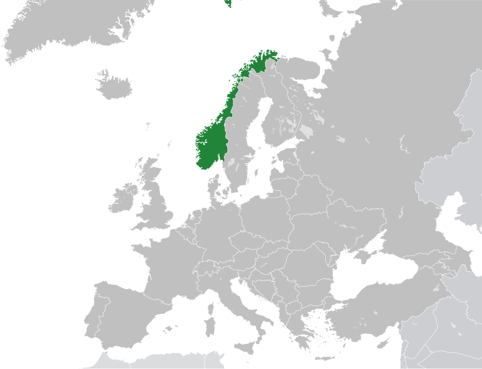 Map of Norway