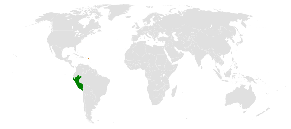 Map of Saint Kitts And Nevis