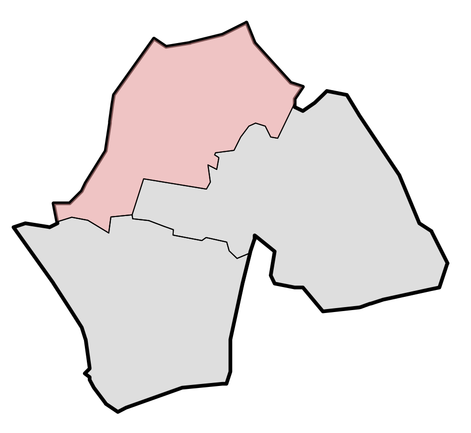 Map of Sint Maarten Dutch Part)