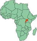 Map of Uganda