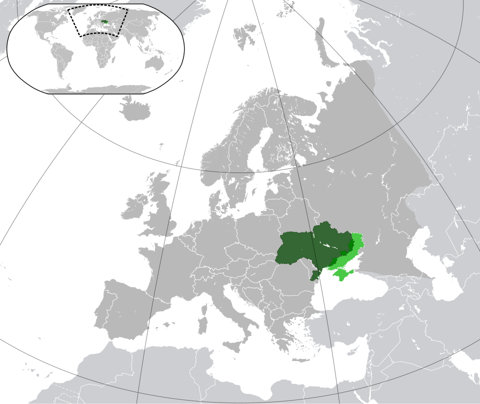 Map of Ukraine