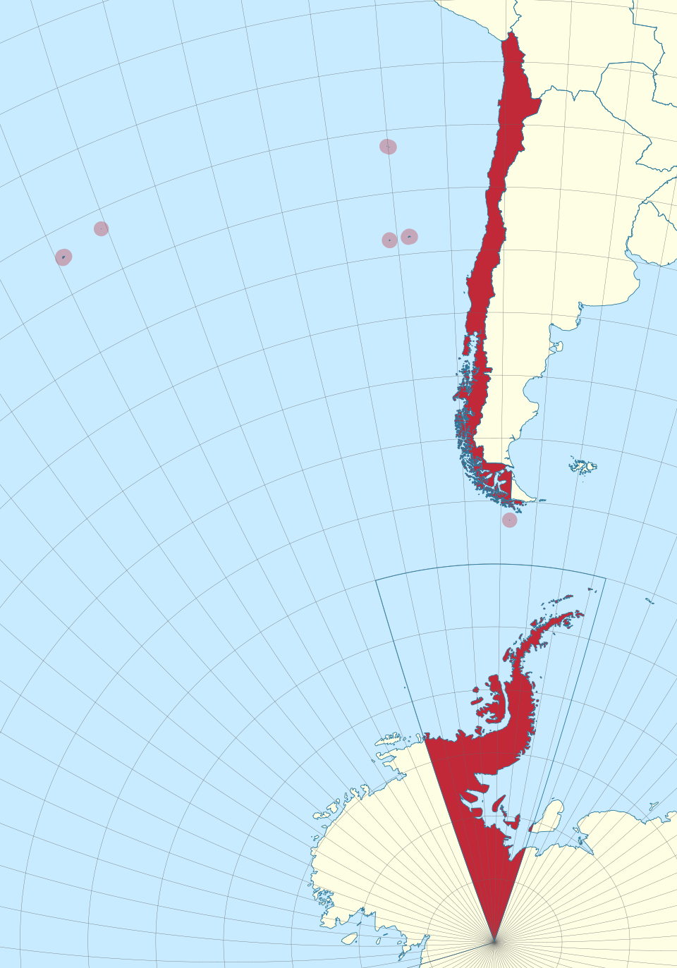 Map of Chile