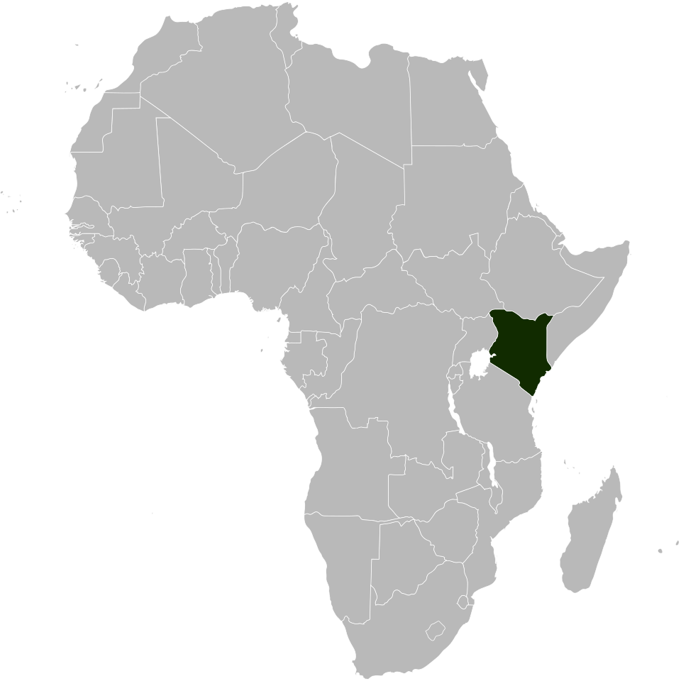 Map of Kenya