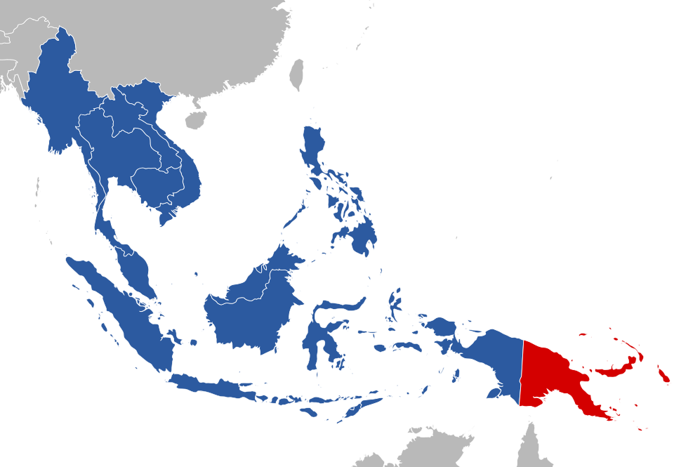 Map of Papua New Guinea