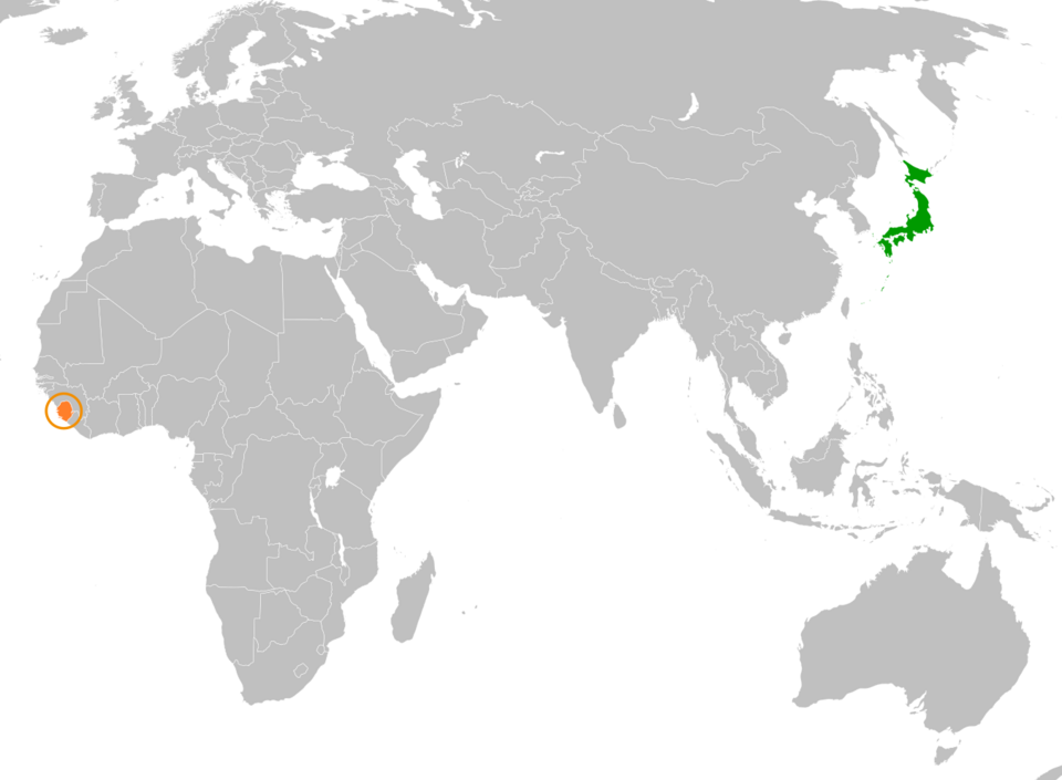 Map of Sierra Leone