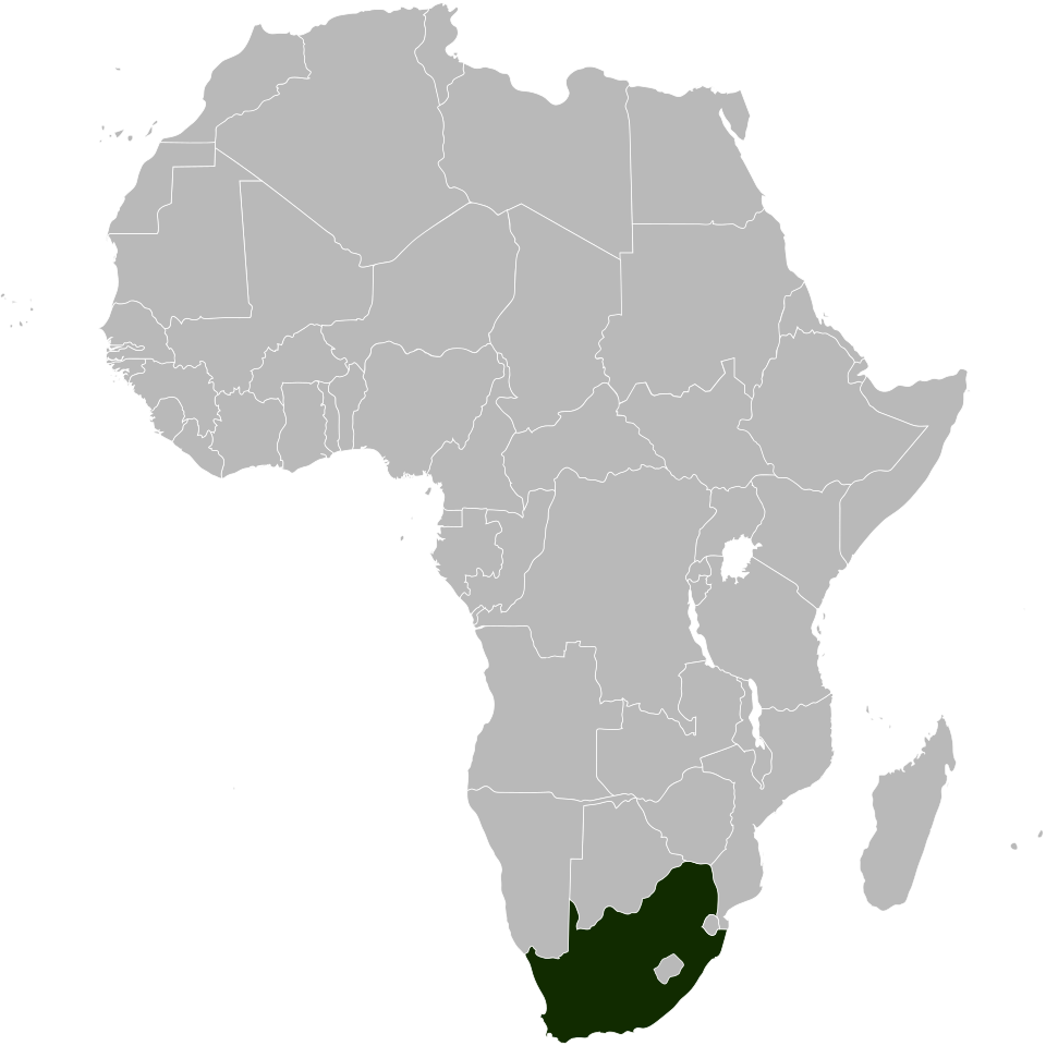 Map of South Africa