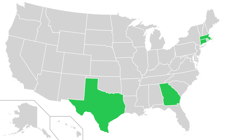 Map of United States