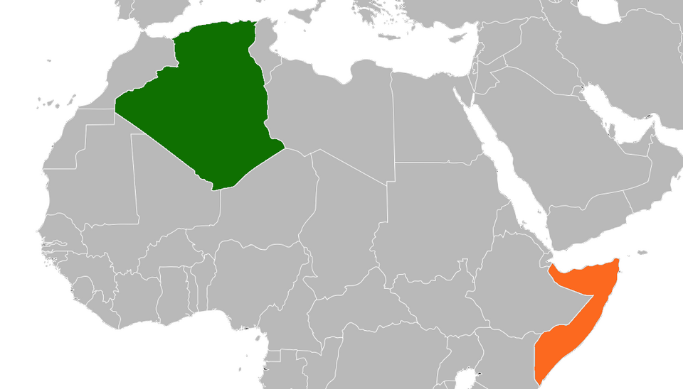 Map of Algeria
