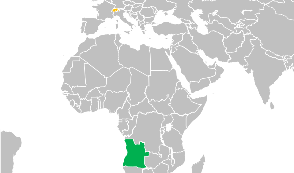 Map of Angola