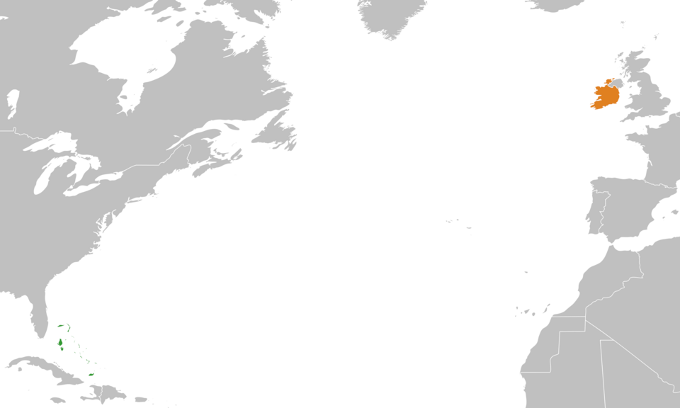 Map of Bahamas