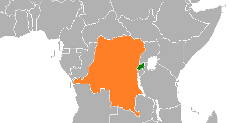 Map of Congo Rep