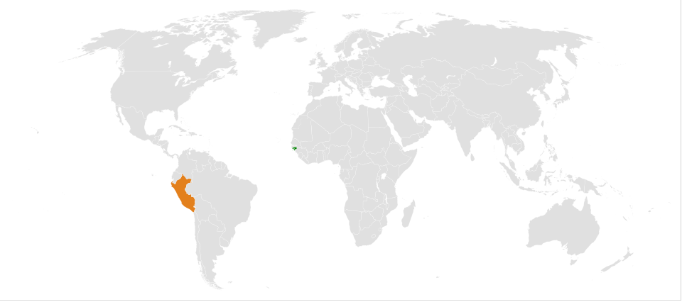 Map of Guinea Bissau