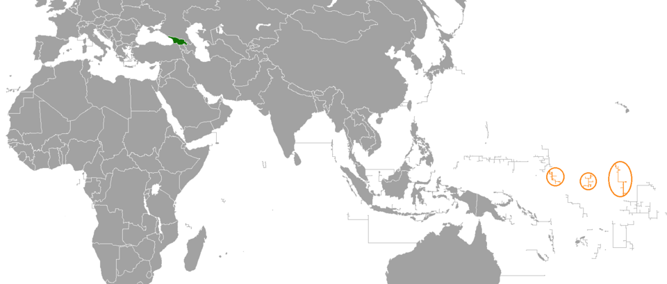 Map of Kiribati