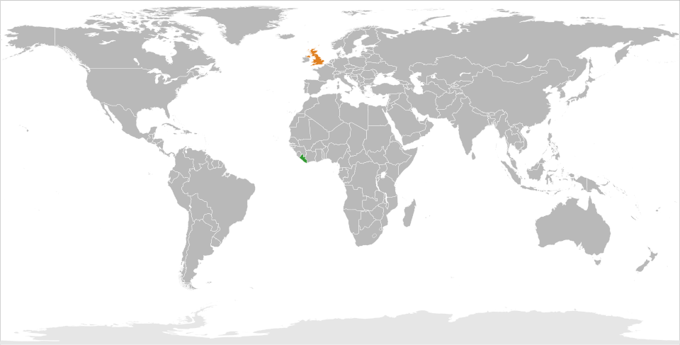 Map of Liberia