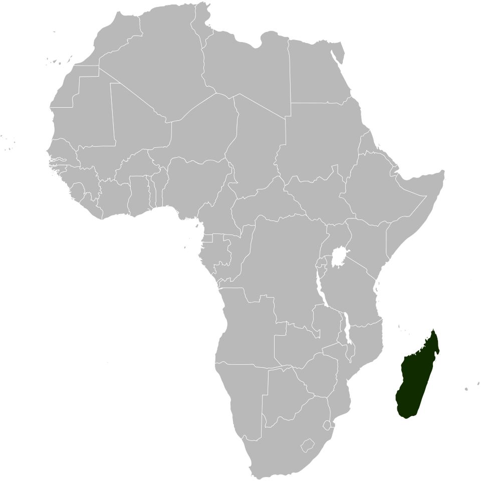 Map of Madagascar