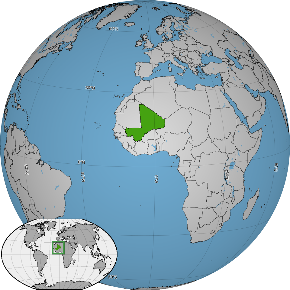 Map of Mali