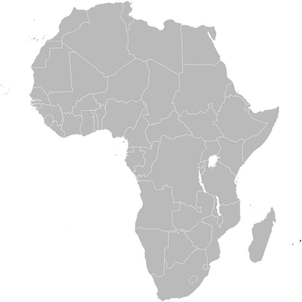 Map of Mauritius
