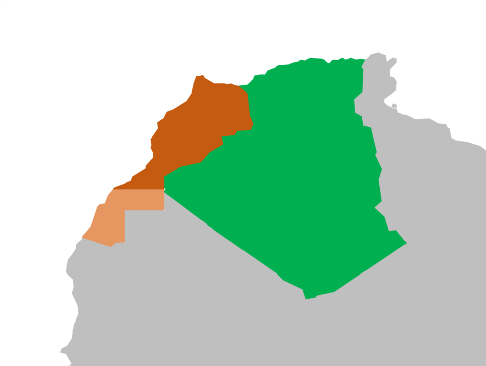 Map of Morocco